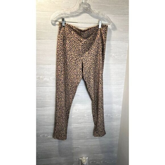FOREVER 21 Women's High Waisted Yoga Leggings‎ Active Cheetah Print - Picture 6 of 10
